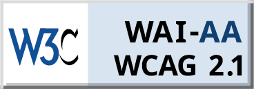Icono de conformidad con el Nivel Doble-A, de las Directrices de Accesibilidad para el Contenido Web 2.1 del W3C-WAI
