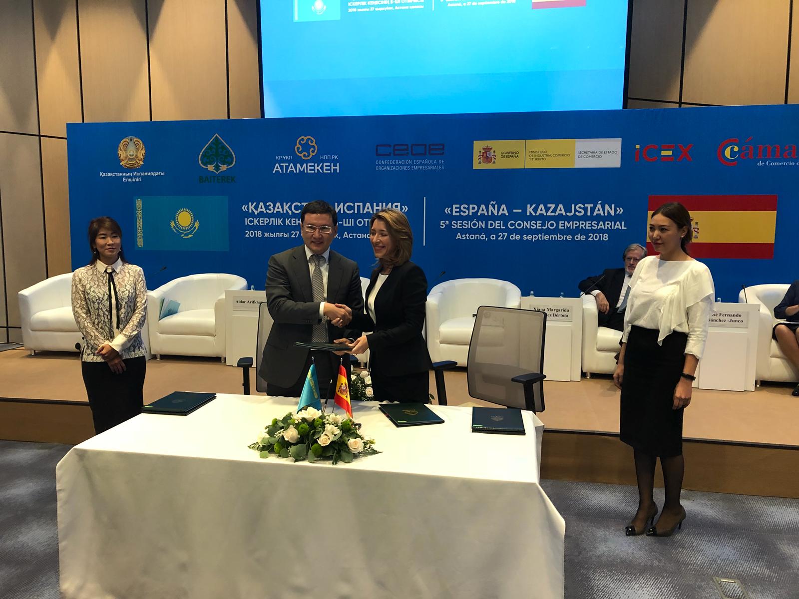 5º Consejo Empresarial España-Kazajstán